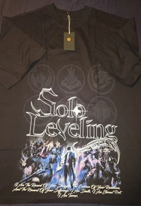 Solo Leveling Arise... 'limited' 6oz Oversized Tee In Black - Picture 1 of 4