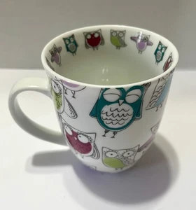 Eulen von Creative Tops Ltd. Eulen-Kaffeetasse, Eulen auch im Rand. So süß, tolles Geschenk! - Bild 1 von 9