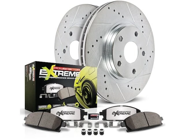 Kit de pastillas de freno trasero y rotor para Subaru BRZ 2017-2020 2018 2019 SP669DQ Foto 1 de 1