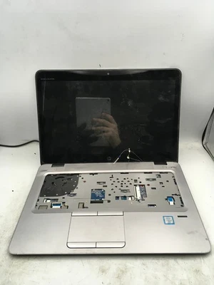 HP ELITEBOOK 840 G3 - FOR PARTS/DAMAGED - INTEL I5 6TH GEN - NO RAM - READ - BB! - Image 1 of 4