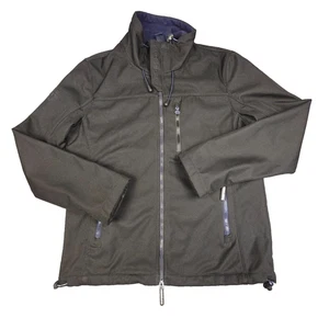 Superdry Jacket mens 2XLARGE black Windtrekker Long Sleeve windbreaker Size 2XL - Picture 1 of 9
