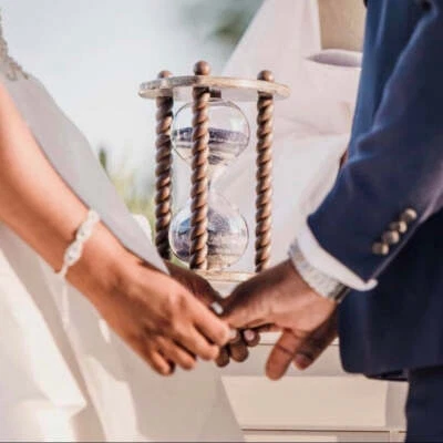 Reloj de Arena Ceremonia - La Boda de Chocolate de Reloj de Arena Heirloom Foto 1 de 3