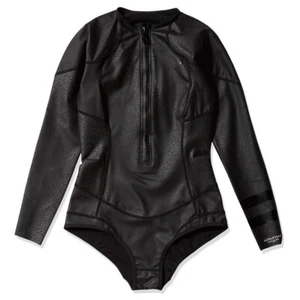 Hurley Advantage Plus Windskin Damen-Springsuit schwarz Größe 6 - Bild 1 von 3