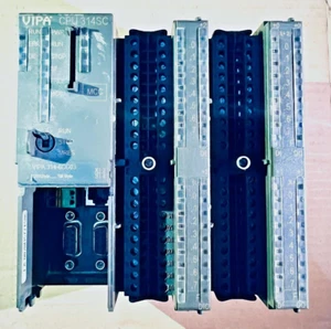 VIPA CPU 314 SC ,314-6CG03, CPU MODULE 24 VDC 1 AMP 350 MA - Picture 1 of 7