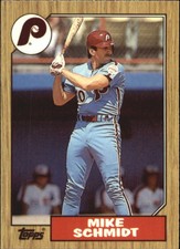 1987 Topps Tiffany #430 Mike Schmidt
