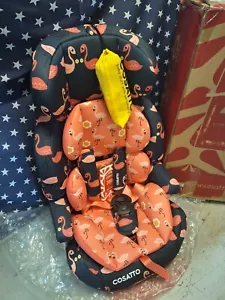 Cosatto Zoomi Group 1/2/3 Car Seat, Pretty Flamingo Approx 9mth-12yrs - Picture 1 of 3