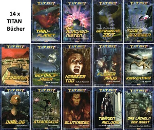 Bundle: 14 x TITAN - Sternenabenteuer - Science-Fiction Romane - Blitz Verlag - Bild 1 von 1
