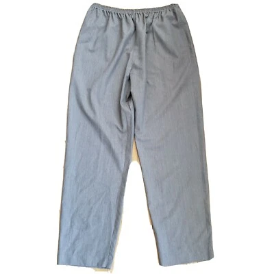 Calça Eskandar Feminina Nova Regular Leve Lã 3 M Marrom Luxo - Imagem 1 de 4