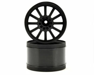 JConcepts 3340B 12mm Hex Rulux 2.8" Front Wheel (2) (Black) - Picture 1 of 1