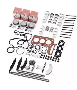 Engine Pistons Gasket Timing Chain Rebuild Kit for BMW 118i Mini Cooper B38 1.5T - Picture 1 of 6