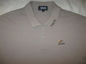 PGA West Polo Shirt Golf Men s XL Ashworth Guys Casual Vintage Short Sleeve - Picture 1 of 4
