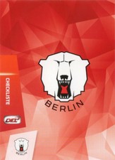 LED player cards * team set polar bears Berlin * season 2014-15 * 14-15