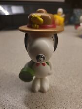 PEANUTS: 2018 CAMPER SNOOPY RARE WINDUP MCDONALD HAPPY MEAL TOY 6 in COLLECTION 