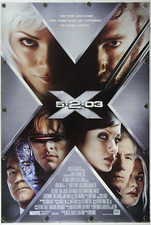 X2 X-Men United 2003 Double Sided Original Movie Poster 27" x 40"