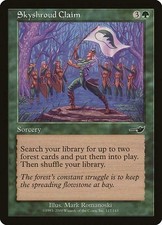 Skyshroud Claim [Nemesis]  - Magic the Gathering MTG Foil Nonfoil