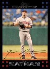 2007 Topps  #179 Joe Nathan Minnesota Twins