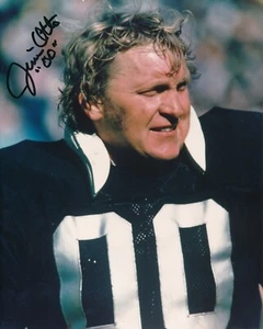 Jim Otto Oakland Raiders HOF 1980 Auto Signed 8x10 Photo ~ JSA COA - Picture 1 of 6