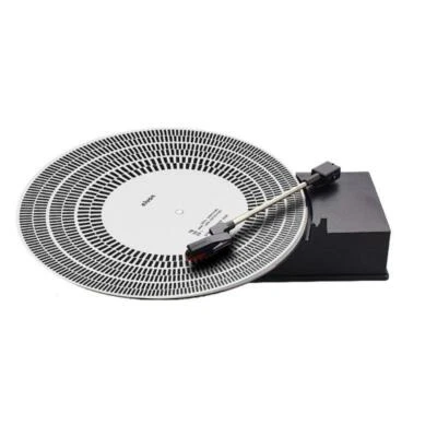 LP Vinyl Record Turntable Phono Tachometer Calibration Strobe Disc Stroboscope  - Image 1 of 4