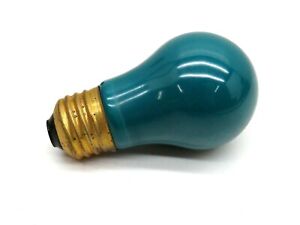 (6-Pack) GE 15A/G Incandescent 15-Watt A15 GREEN Lamp Light Bulbs 15W 115-125V