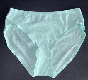 Cat & Jack Girl Size 12 Vintage Y2K Teal Cotton Bikini Panty Underwear - Picture 1 of 3