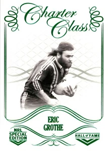 2018 PARRAMATTA EELS NRL Card ERIC GROTHE Glory Charter Class - Picture 1 of 3