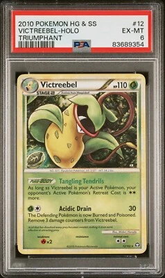 Pokemon Victreebel Holo - Triumphant - 12/102 - PSA 6 - Image 1 of 2