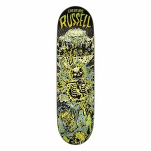 Creature Pro Skateboarddeck Russel Doomsday schwarz/weiß/grün 8,6" - Bild 1 von 3