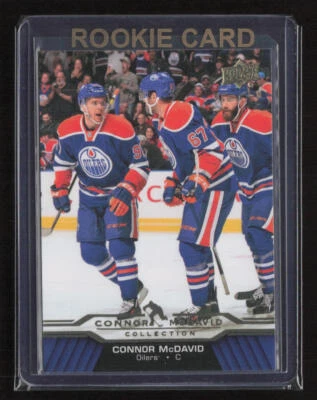 2015-16 Upper Deck Connor McDavid Collection #CM-15 Connor McDavid Oilers RC - Image 1 of 2