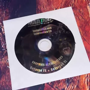 Mad Dog Multimedia Installation and Information CD Graphics Accelerators GeForce - Picture 1 of 8