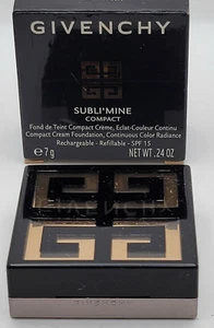 GIVENCHY SUBLI'MINE COMPACT TEINT COMPACT CREAM # 914 EXACT BROWNIE, NIB - Picture 1 of 6