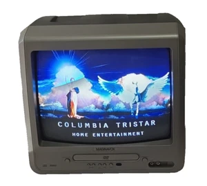 Magnavox MWC13D6 13” CRT TV DVD Combo Gaming Retro - WORKS - Color No Remote - Picture 1 of 19