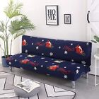 Armless Sofa Bed Covers Futon Slipcover Protector Folding Couch Sofa Slipcovers