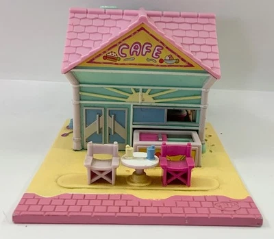 1989 Polly Pocket Beach Cafe ~ Complete - Image 1 of 4
