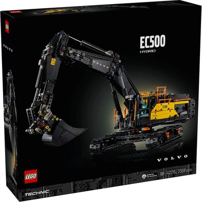 LEGO Technic 42215 Volvo EC500 Hybrid Excavator Model New Worldwide Shipping - Image 1 of 4