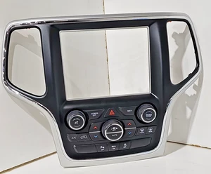 🚘▶ 2014 - 2015 JEEP GRAND CHEROKEE Ac Heater Climate Control Bezel P05091840AF - Picture 1 of 4