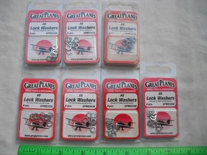 Menge 7 tolle Flugzeuge GPMQ3436, #8 Sicherungsscheiben, RC R/C Flugzeug Flugzeug Boot Auto - Bild 1 von 9