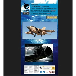 Tornado GR.4/Gr.4A Exhaust Nozzles RB 199-4R  - Katran K4870 skala 1/48 - Imagen 1 de 1