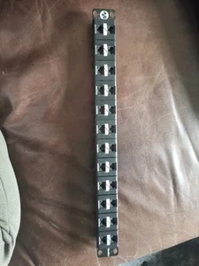 Cat 5e RJ45 24 Port 1U Patch Panel - Photo 1/4