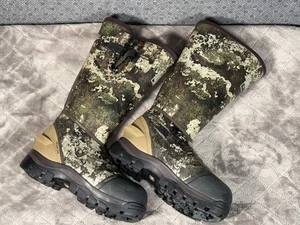 Cabela's She Zoned Comfort Trac 1200g Insulated Rubber Hunting Boots camo 8M - Picture 1 of 20