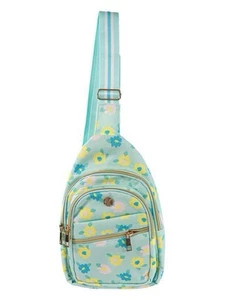 Borsa a tracolla Simply Southern Sling Bag (fiore) pacchetto viaggio vacanza nuova con etichetta - Foto 1 di 5