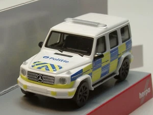 Herpa Mercedes-Benz G-Klasse (W463) "Politie" (Belgien) - 098410 - 1:87 - Picture 1 of 4