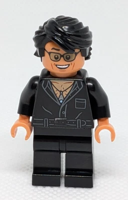 乐高伊恩·马尔科姆博士迷你人偶来自侏罗纪公园套装 76959 — 第 1/2 张图片