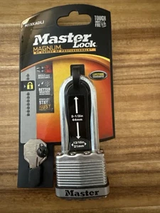 Master Lock M1XKADLJ Magnum Laminated Padlock w/ two keys - Picture 1 of 6