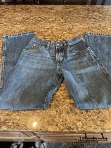 Boys Wrangler Retro Relaxed Boot  Jeans 14 Slim Adjustable Youth - Picture 1 of 3