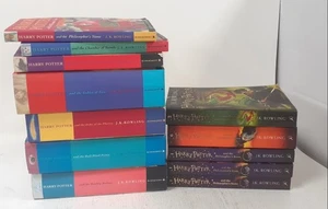 Harry Potter Book Collection Mixed Editions by J.K. Rowling Set of 12 HB & PB - Picture 1 of 9