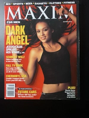 MAXIM Magazine Lot of 5 - Jan, Feb, Oct, Nov, Dec 2000 Jessica Alba, Tara Reid - Image 1 of 4