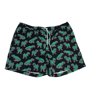 Dinosaur T Rex Swim Trunks Shorts Mens Size XXL Members Mark New NWT - Picture 1 of 6