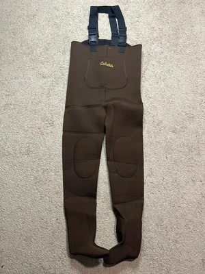 Cabelas Chest Waders LR Neoprene Brown Fly Fishing Fish - Image 1 of 4