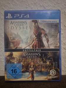 Ubisoft Assassin's Creed Odyssey  Origins Doppelpack PS4 Spiel Sehr Guter Zustan - Bild 1 von 4