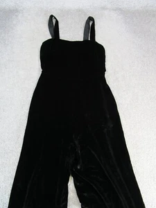 Madewell Jumpsuit Womens 4 Black Velvet - Picture 1 of 13